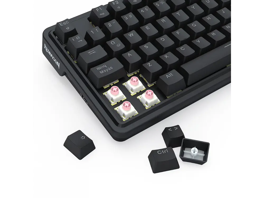 Teclado Ucal K673RGB-M SP Magnetic Wired 8