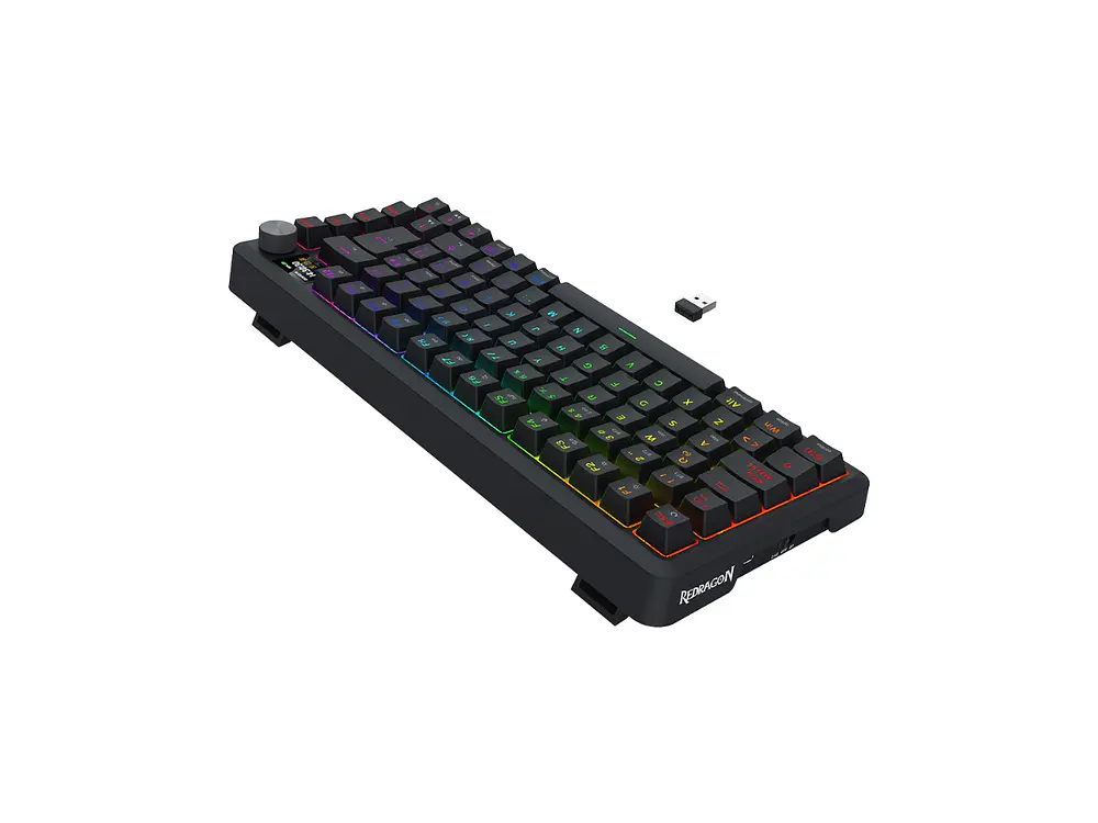 Teclado Redragon Ucal LCD Pro K724RGB-Pro SP (Yolk Switches) 4