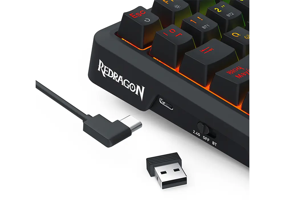 Teclado Redragon Ucal LCD Pro K724RGB-Pro SP (Yolk Switches) 5