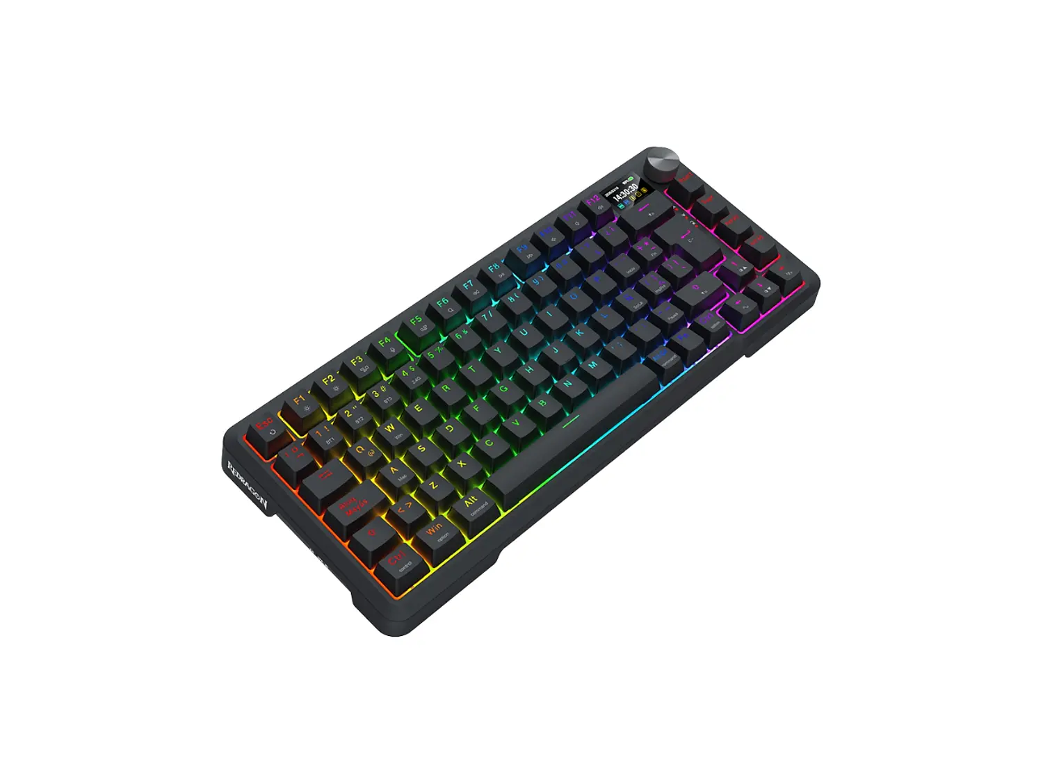 Teclado Redragon Ucal LCD Pro K724RGB-Pro SP (Yolk Switches) 3