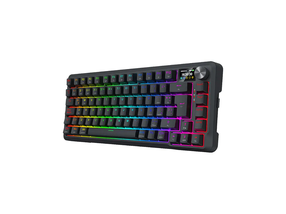 Teclado Redragon Ucal LCD Pro K724RGB-Pro SP (Yolk Switches) 2