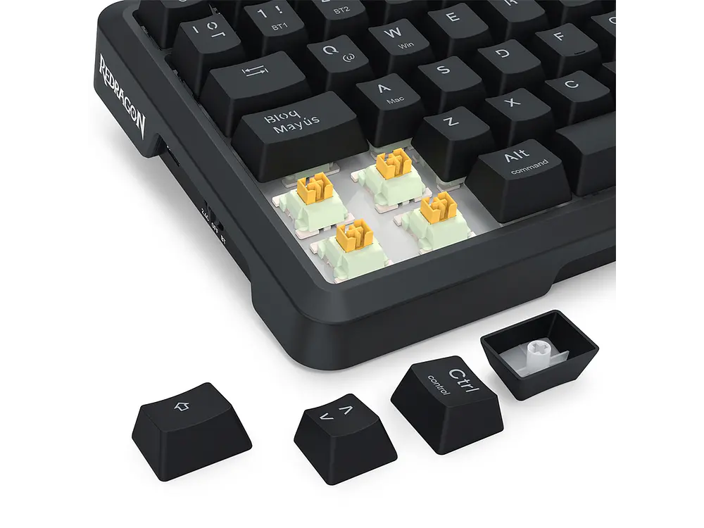 Teclado Redragon Ucal LCD Pro K724RGB-Pro SP (Yolk Switches) 6