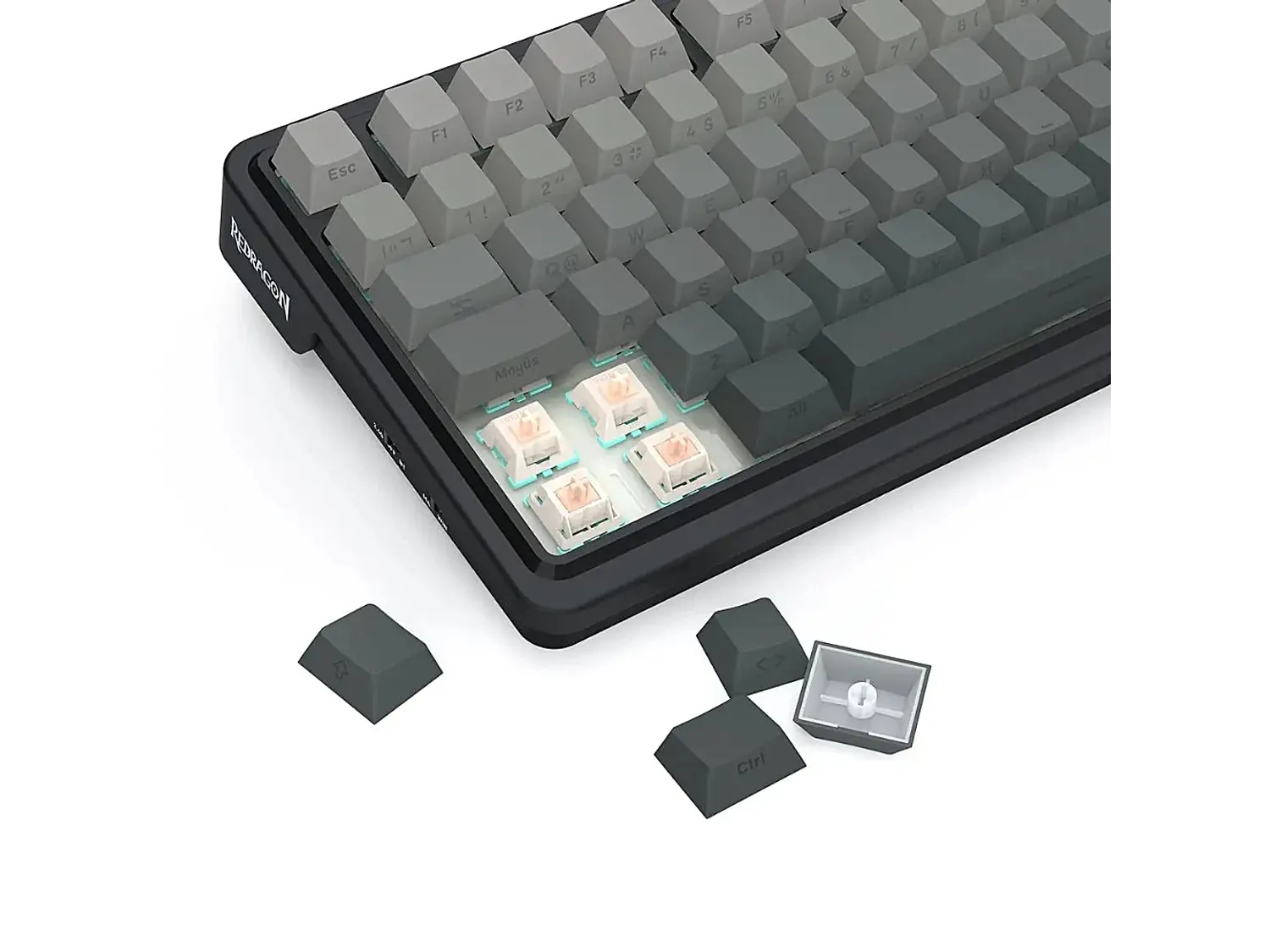 Teclado Redragon Eisa Max K686SP-RGB-MAX (Gris) 8
