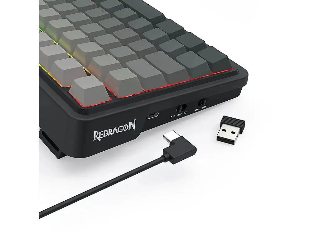 Teclado Redragon Eisa Max K686SP-RGB-MAX (Gris) 7