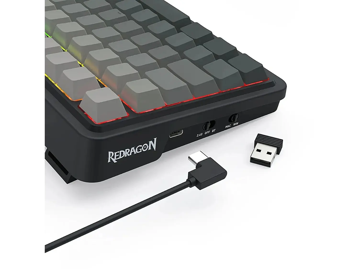 Teclado Redragon Eisa Max K686SP-RGB-MAX (Gris) 7