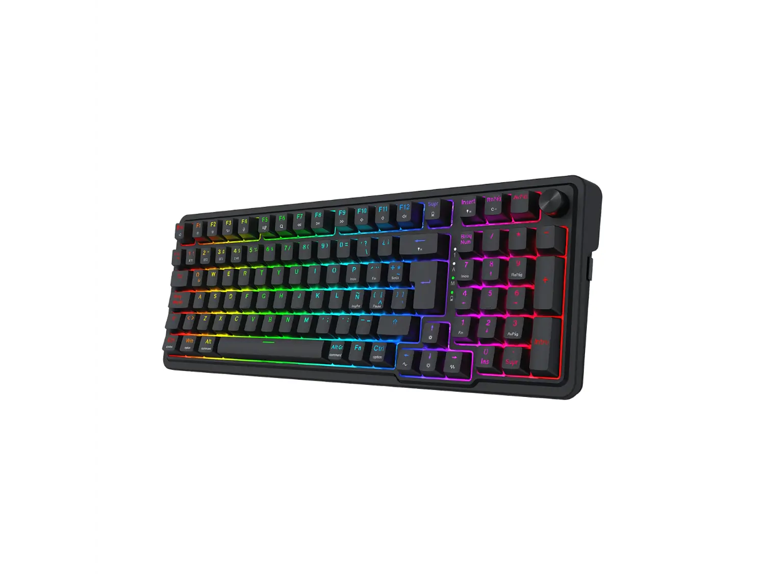 Teclado Redragon Eisa K686RGB-M SP Magnetic (Negro) 3