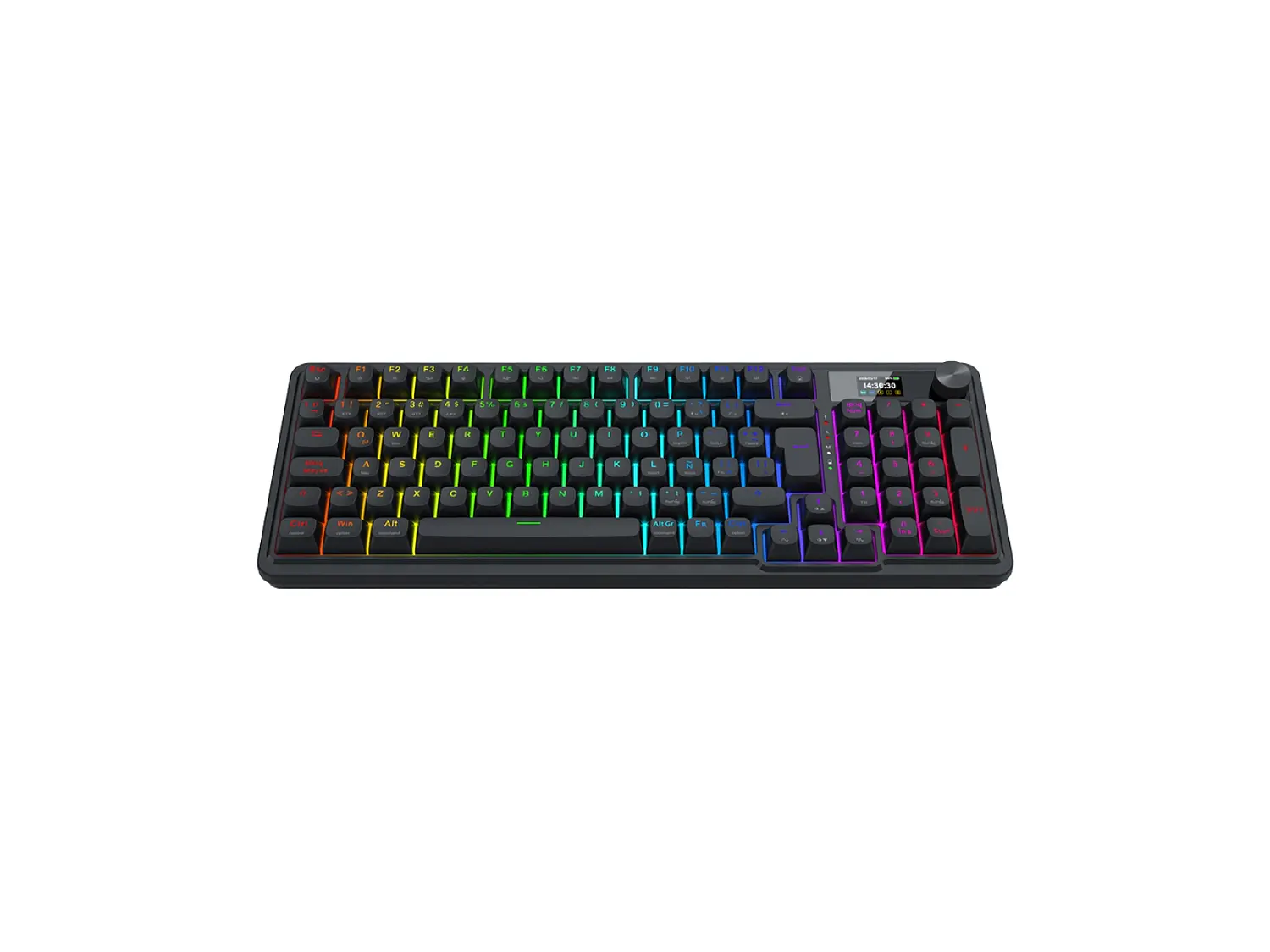 Teclado Redragon Eisa LCD Pro K719RGB-PRO SP (Yolk Switches) 2