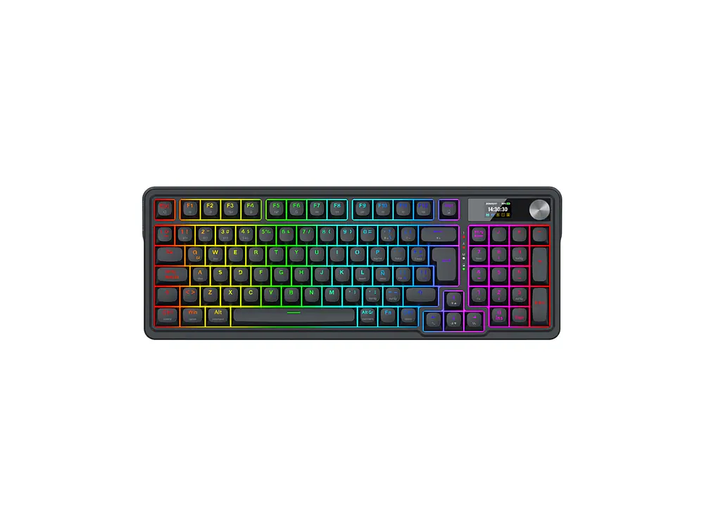 Teclado Redragon Eisa LCD Pro K719RGB-PRO SP (Yolk Switches) 1