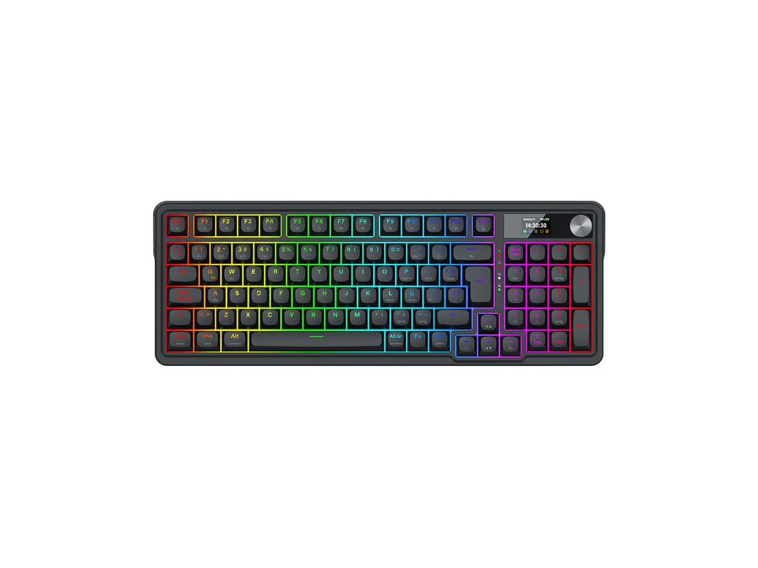 Teclado Redragon Eisa LCD Pro K719RGB-PRO SP (Yolk Switches) 1