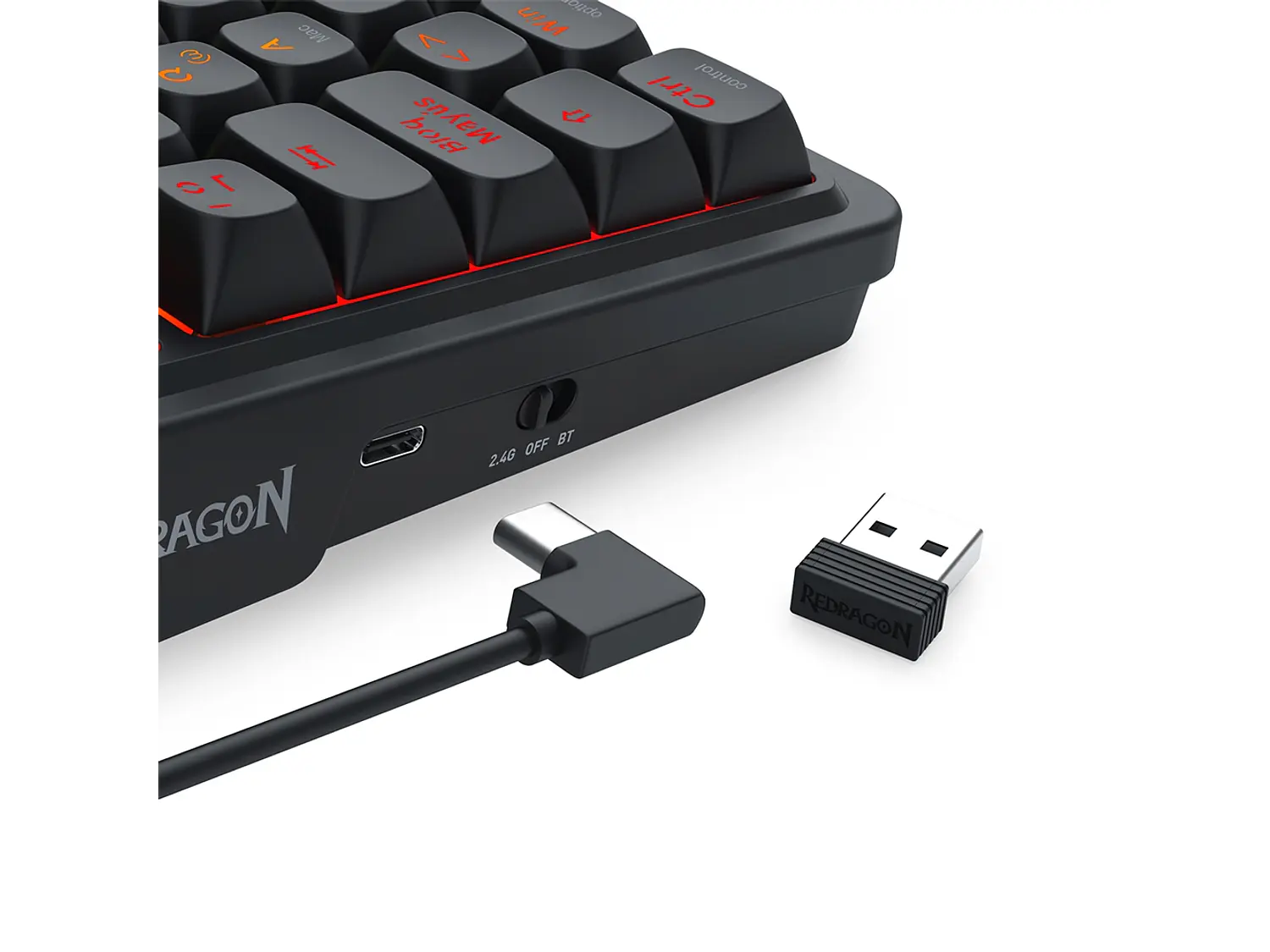Teclado Redragon Eisa LCD Pro K719RGB-PRO SP (Yolk Switches) 5