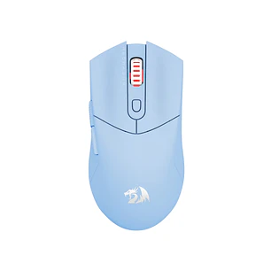 Mouse Gamer Redragon St4r Pro Inalámbrico, 26000 Dpi, Bluetooth, Wireless, Cable C (Celeste)