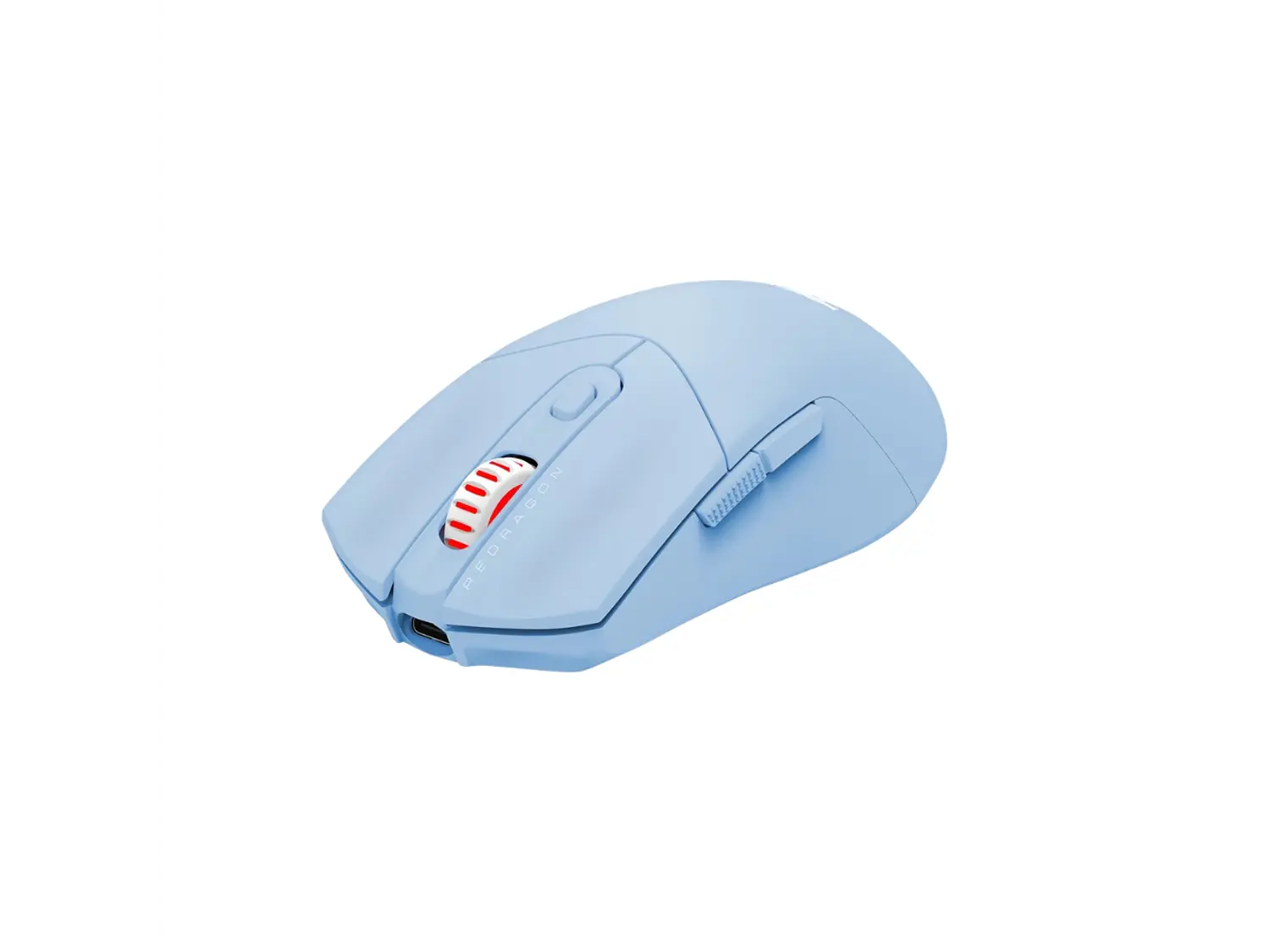Mouse Gamer Redragon St4r Pro Inalámbrico, 26000 Dpi, Bluetooth, Wireless, Cable C (Celeste) 5