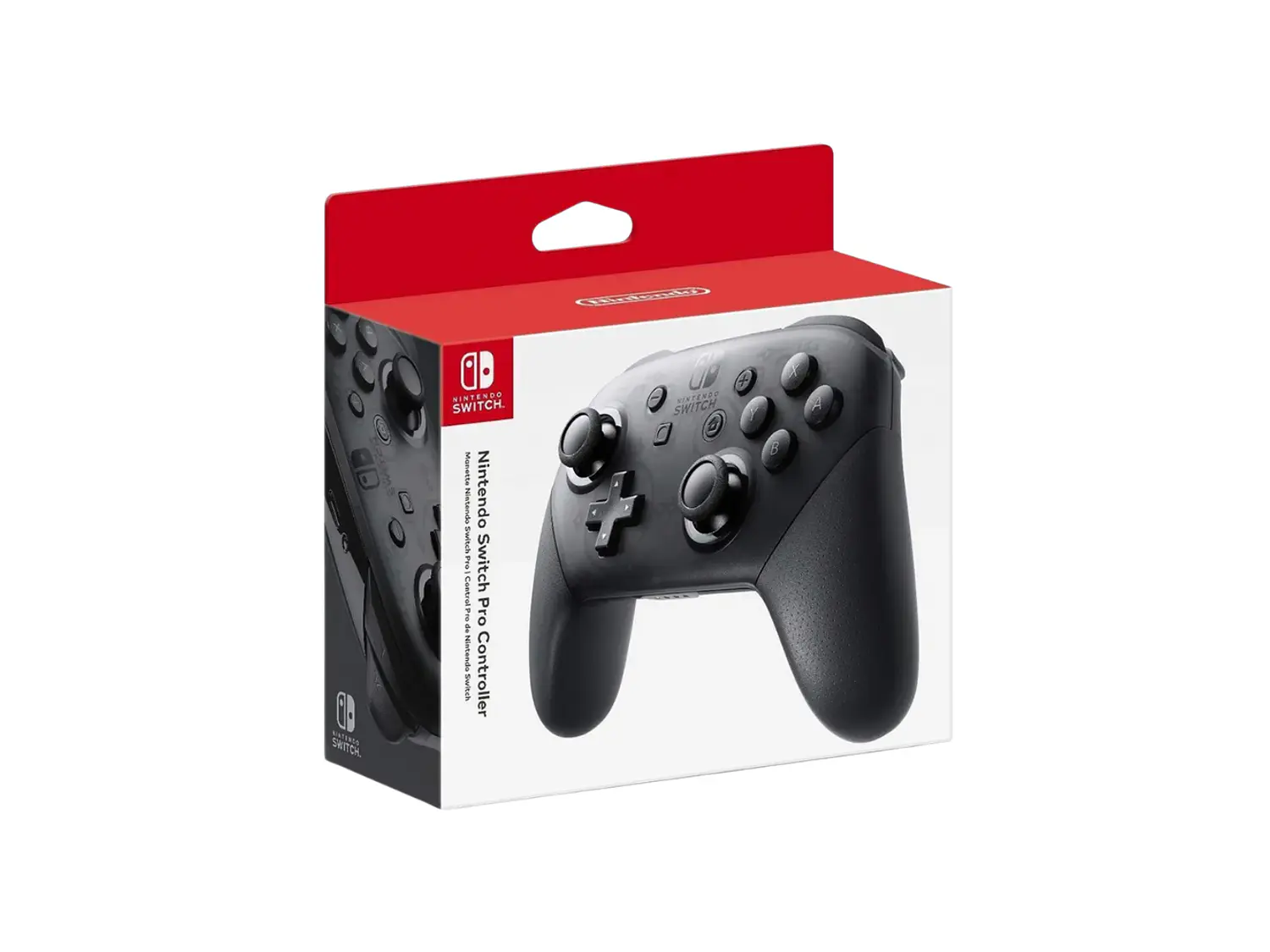 Control Pro Nintendo Switch Original, Color Negro 1