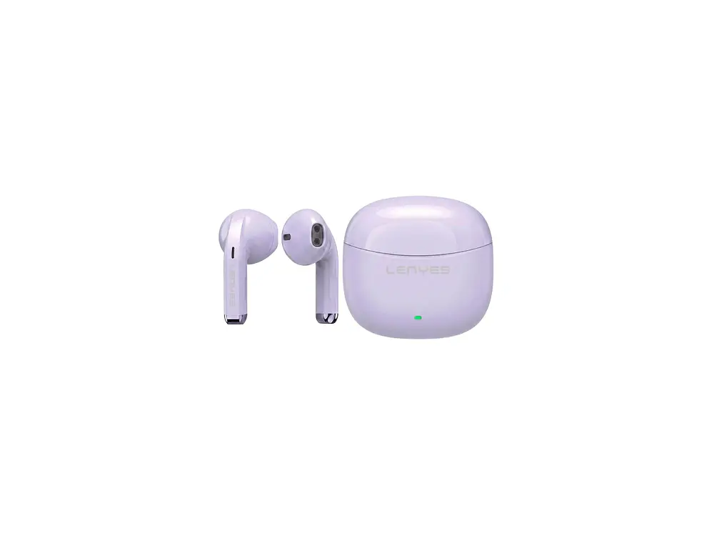 Auriculares in-ear inalámbricos Lenyes Bluetooth AIR99 Air 99, Color Violeta 3
