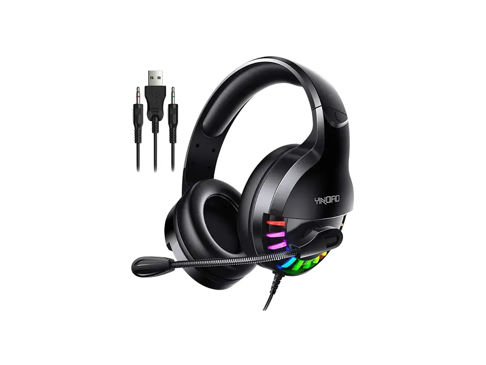 Audifono Gamer  Yindiao Q2, Color Negro 1