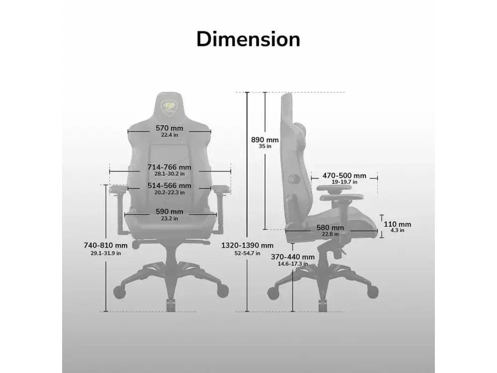 Silla Gamer Cougar Armor EVO Edición Luffy Black 3