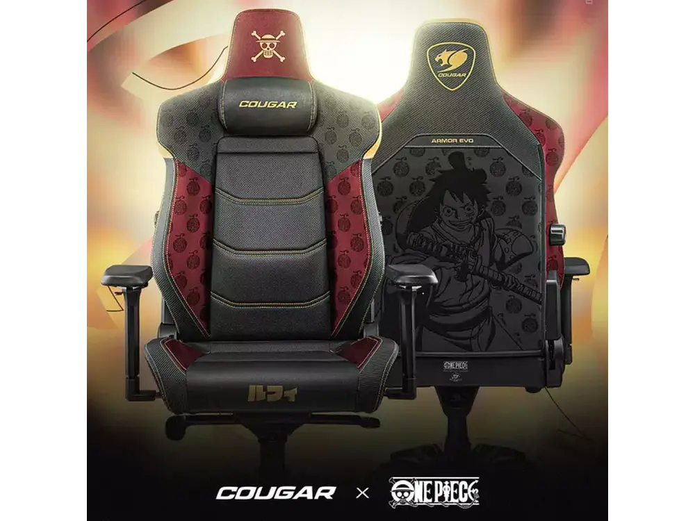 Silla Gamer Cougar Armor EVO Edición Luffy Black 5