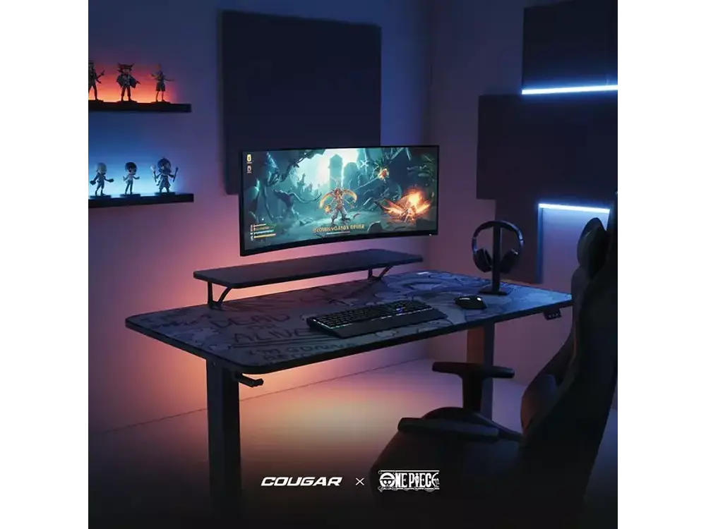 Escritorio Gamer Cougar E-Star 120 X One Piece Edición Luffy 1