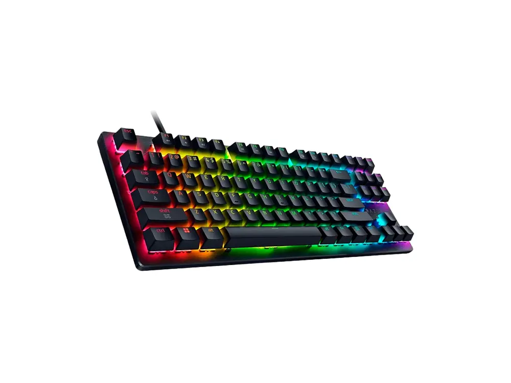Teclado Gamer Razer Huntsman V3 HE Magnetic TKL 8K, Color Negro, 80%, 8 Khz 1
