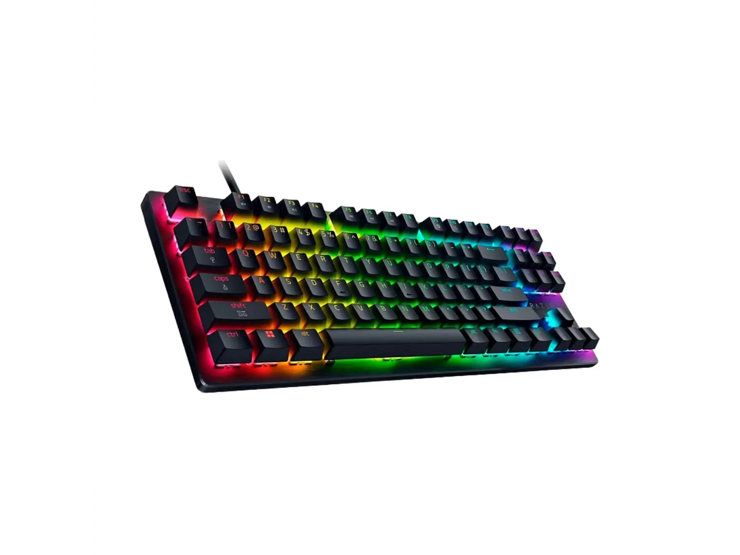 Teclado Gamer Razer Huntsman V3 HE Magnetic TKL 8K, Color Negro, 80%, 8 Khz 1