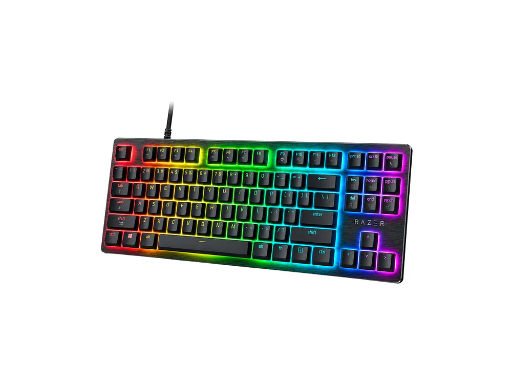 Teclado Gamer Razer Huntsman V3 HE Magnetic TKL 8K, Color Negro, 80%, 8 Khz 2