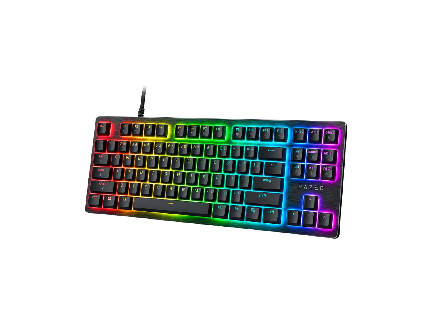 Teclado Gamer Razer Huntsman V3 HE Magnetic TKL 8K, Color Negro, 80%, 8 Khz 2