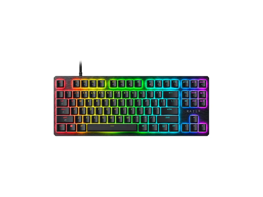 Teclado Gamer Razer Huntsman V3 HE Magnetic TKL 8K, Color Negro, 80%, 8 Khz 4