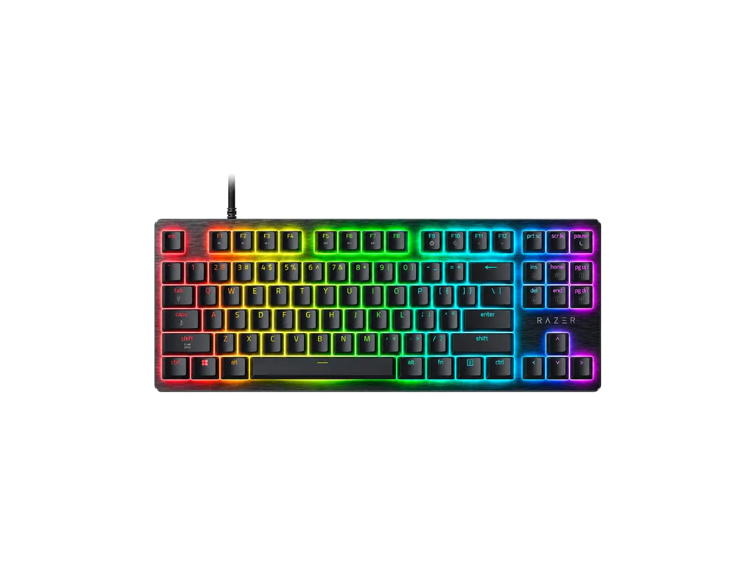 Teclado Gamer Razer Huntsman V3 HE Magnetic TKL 8K, Color Negro, 80%, 8 Khz 4