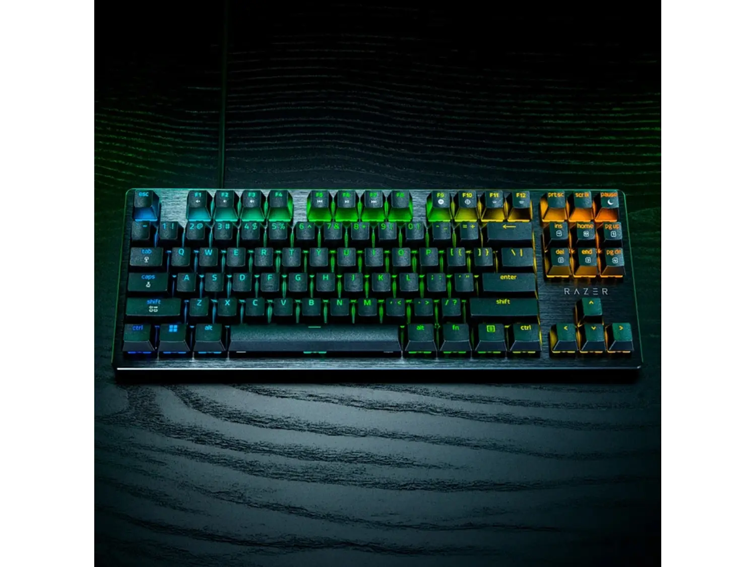 Teclado Gamer Razer Huntsman V3 HE Magnetic TKL 8K, Color Negro, 80%, 8 Khz 5