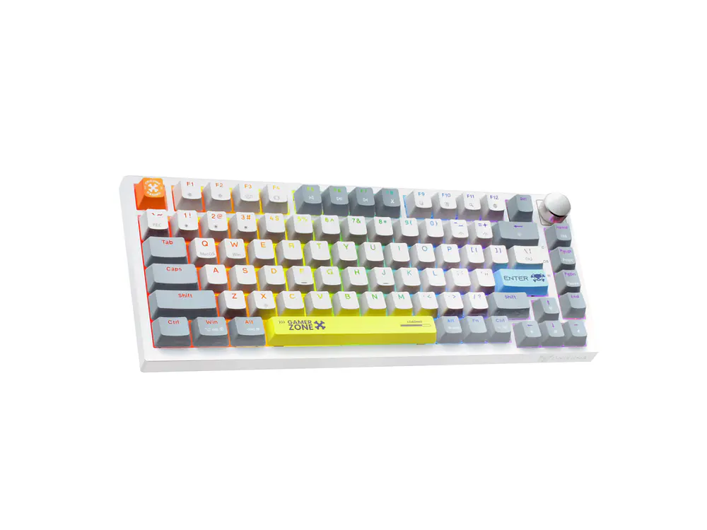 Teclado Gamer Mecánico Onikuma G52, Color Blanco 2