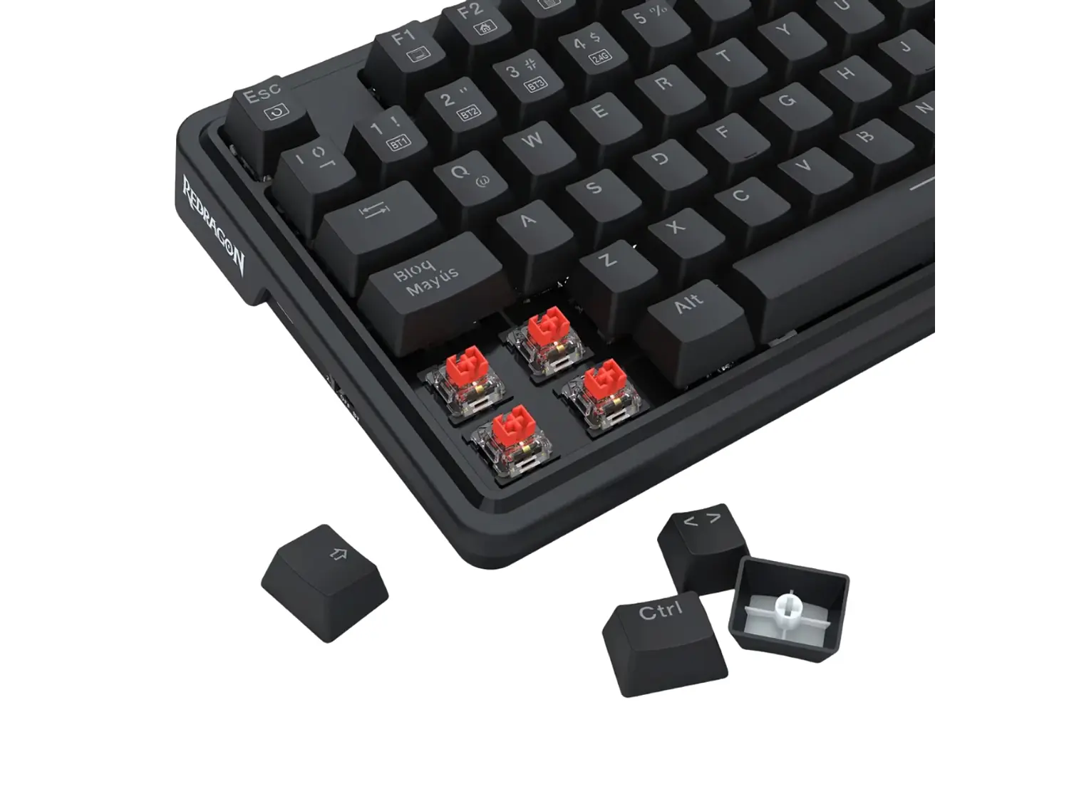 Teclado Redragon Ucal Pro K673RGB-Pro SP, Color Negro 8