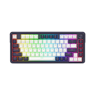 Teclado Wireless Redragon Ucal Pro K673WB-RGB-PRO (Blanco, Negro) Ingles