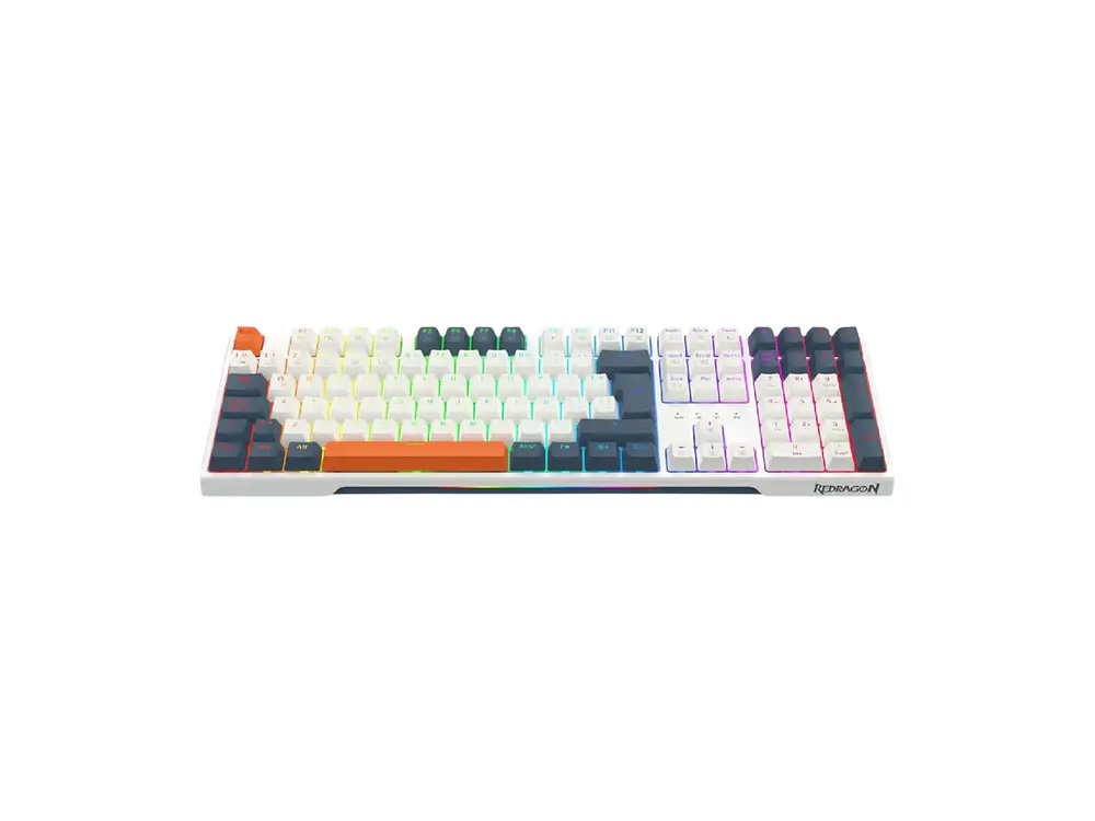 Teclado Gamer Redragon Trundle K668WBO-RGB-SP, SW Red, Español  2