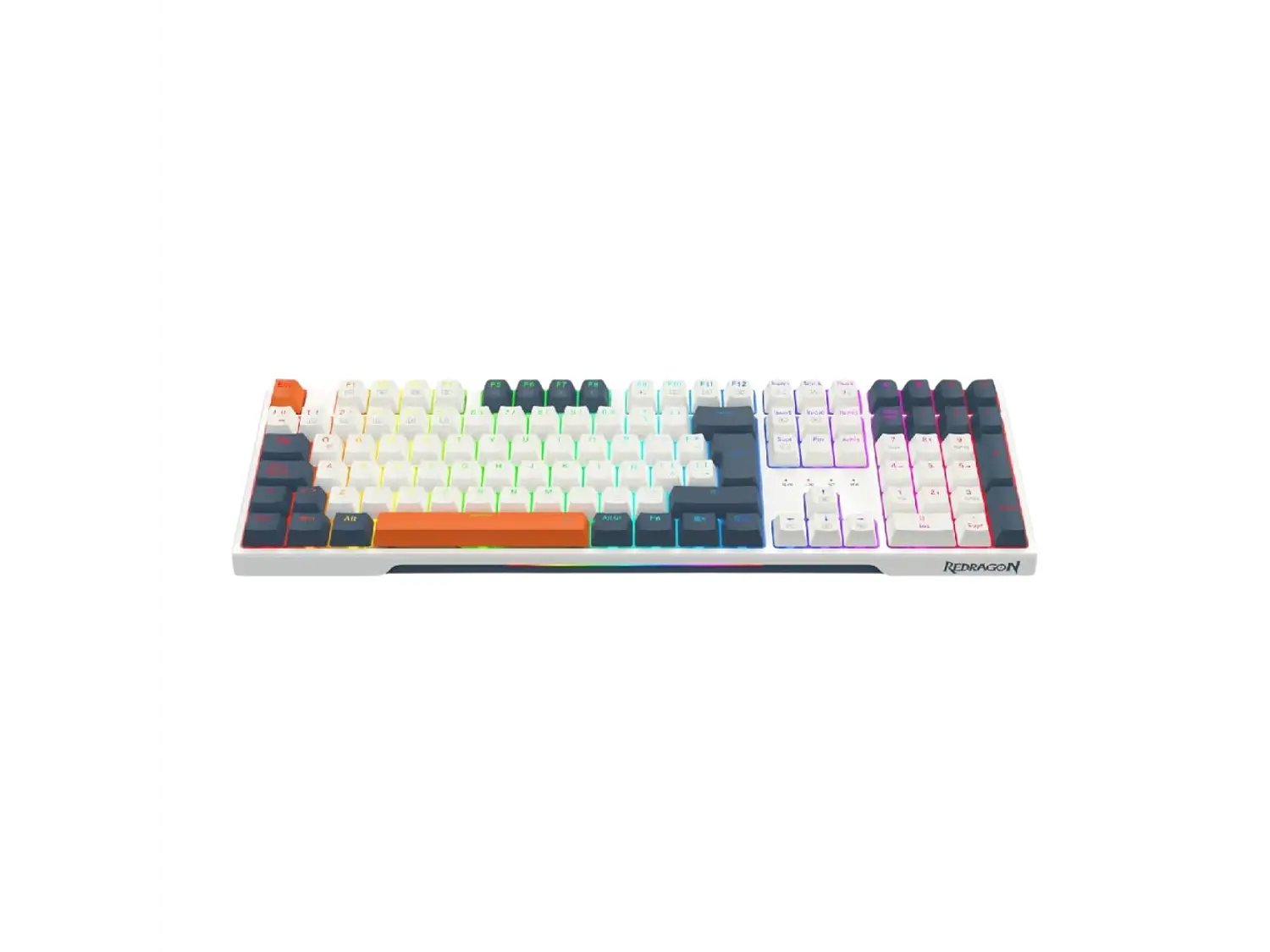 Teclado Gamer Redragon Trundle K668WBO-RGB-SP, SW Red, Español  2