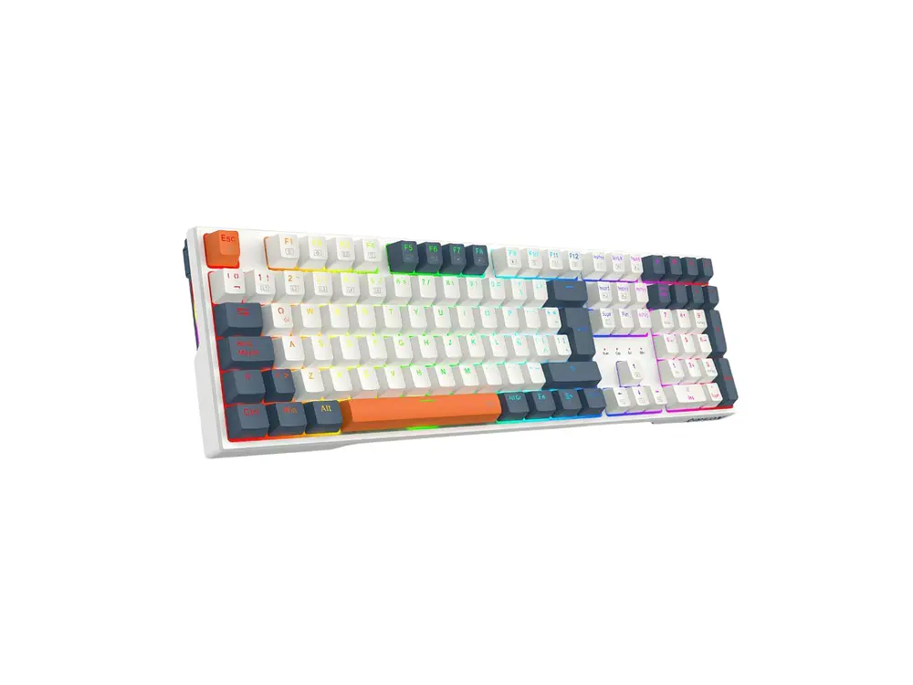 Teclado Gamer Redragon Trundle K668WBO-RGB-SP, SW Red, Español  3