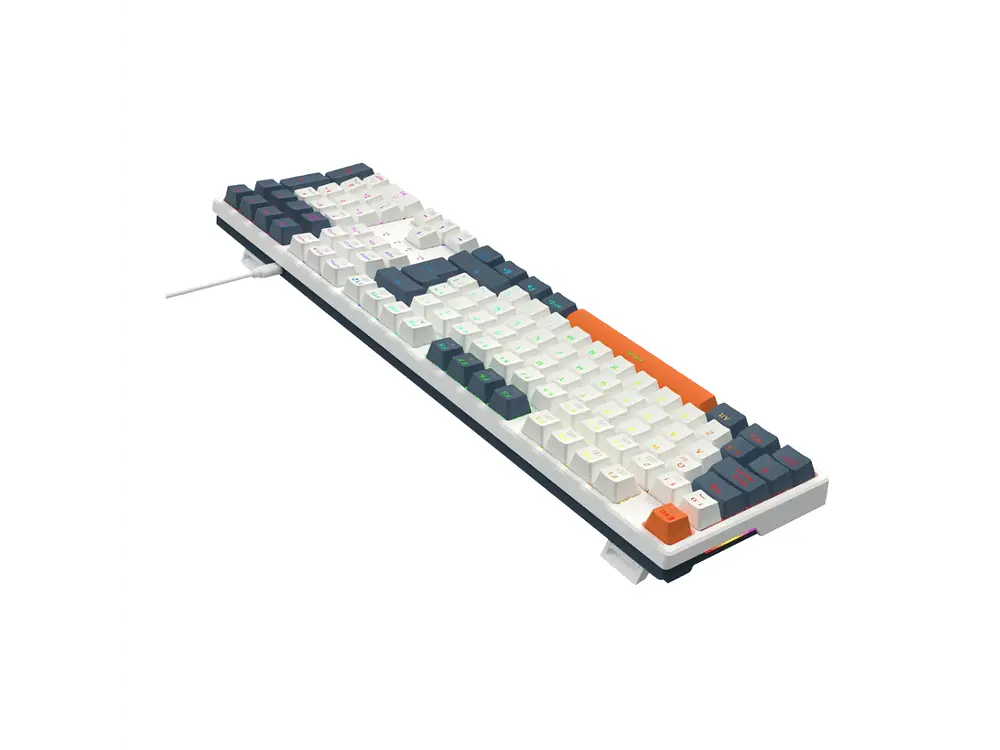 Teclado Gamer Redragon Trundle K668WBO-RGB-SP, SW Red, Español  5