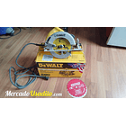 Sierra circular 7 1/4 DeWALT DWE575 usada y disco DIABLO nuevo. 1