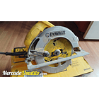 Sierra circular 7 1/4 DeWALT DWE575 usada y disco DIABLO nuevo. 2