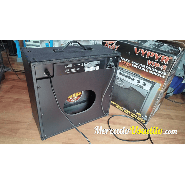 Amplificador para guitarra electrica PEAVEY VYPYR VIP-3 usado. 3