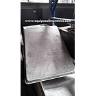 Charola para hornear de aluminio 35 cm x50 cms generica usada 2