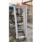 Carrito espiguero bandejas Rubbermaid usado 2