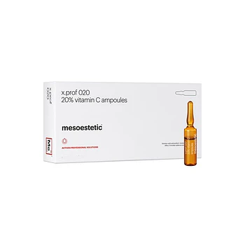 10  (AMPOLLAS 5 ML) VITAMINA C 20 %  MESOESTETIC 