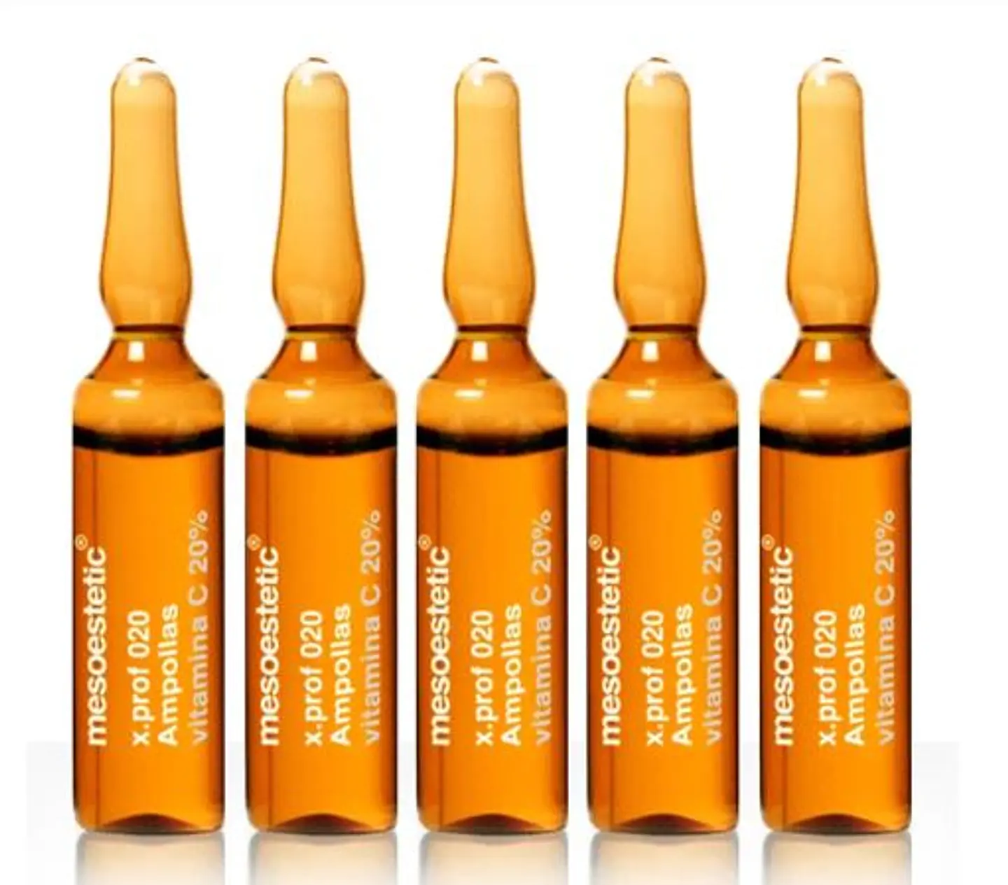 5 Ampollas  Vitamina C  (5 ml c/u) Mesoestetic 1