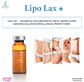CAJA 10 VIALES  LIPO LAX + 10 ML   CUERPO Y PAPADA - Miniatura 4