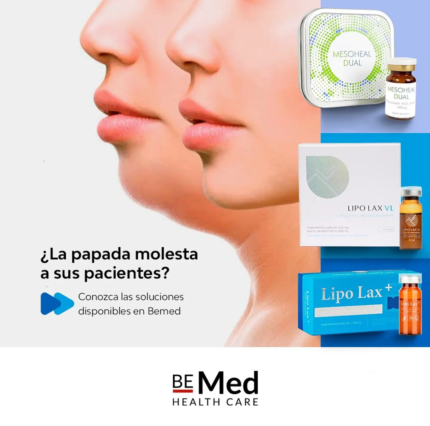 CAJA 10 VIALES  LIPO LAX + 10 ML   CUERPO Y PAPADA 5