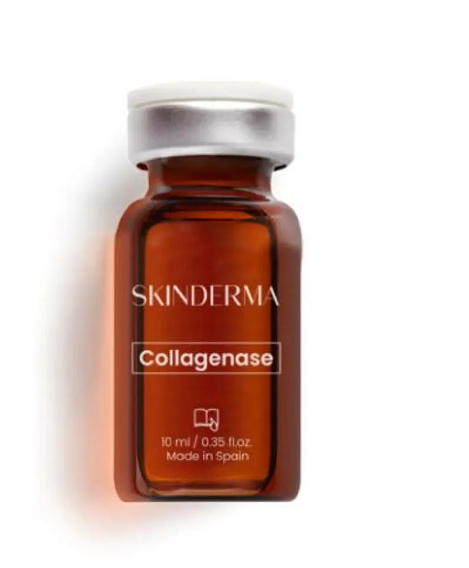 1 VIAL 10 ML COLAGENASA Liquída de 500 UI 3