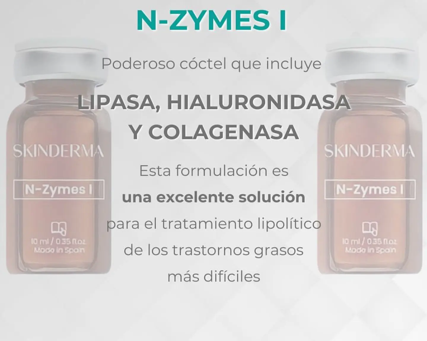 Caja de 5 viales de 10ml. N zymes I 5 viales 10ml 500 ui liquida  3