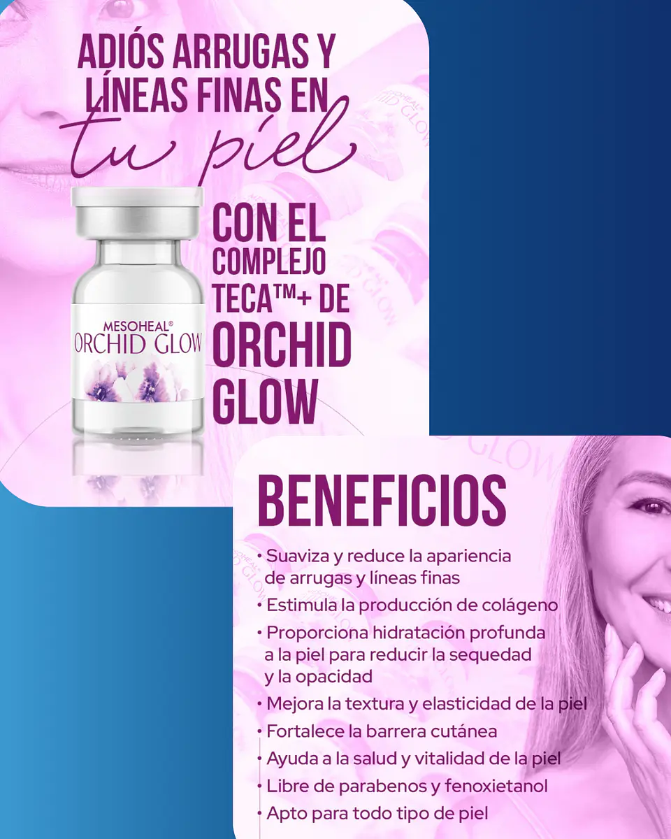 1 VIAL 10 ML  EXOSOMA LIOFILIZADO + 1 vial orchid glow  2