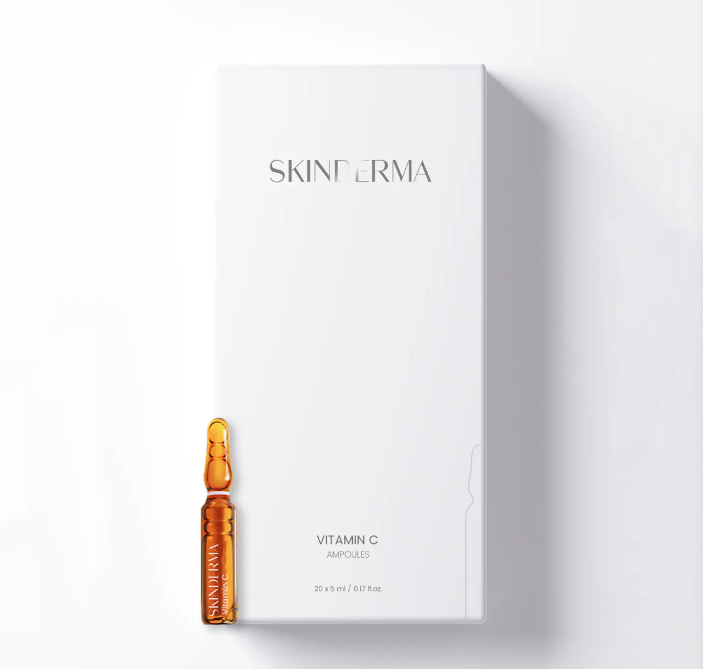 10 AMPOLLAS 5 ML VITAMINA C  SKINDERMA 8