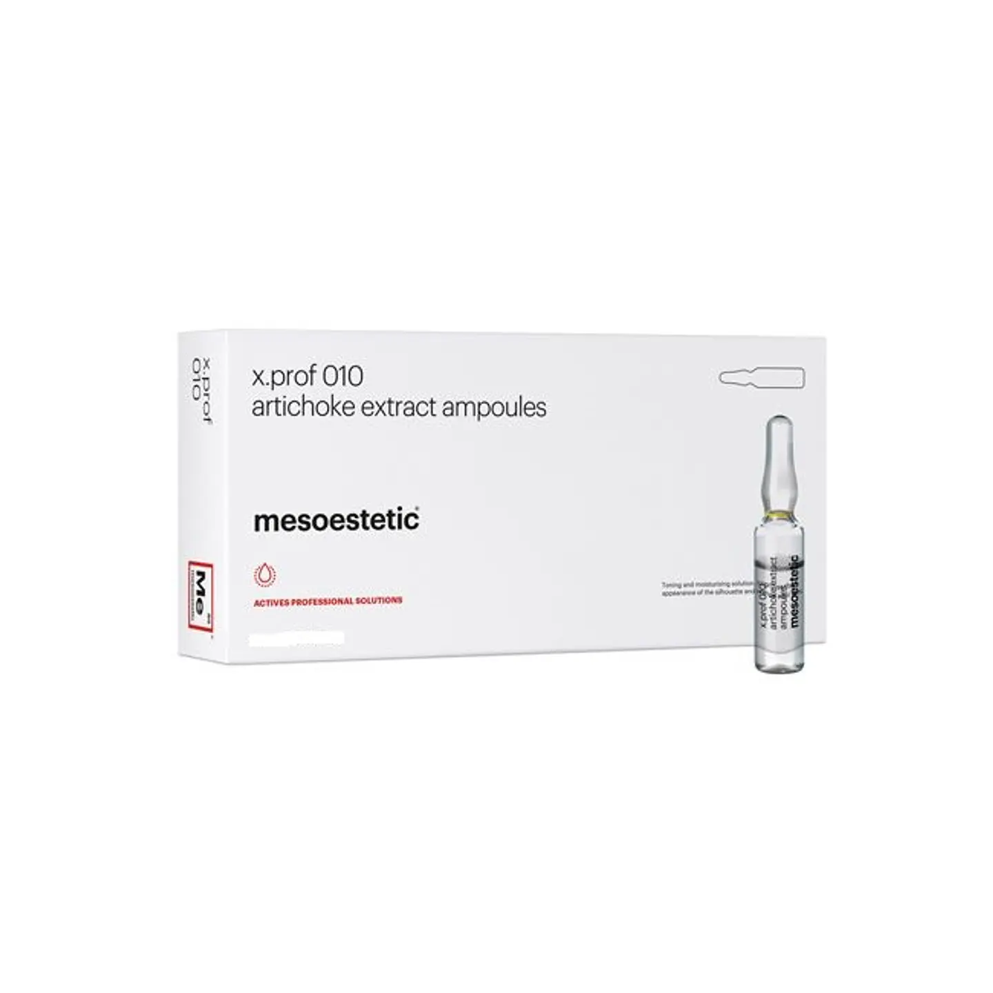 30 Ampollas x 5 ml x.prof 010 Extracto Alcachofa Mesoestetic – Drenante Lipolítico Profesional 2